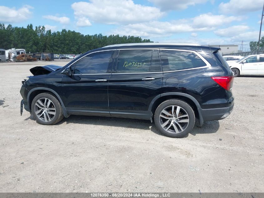 2017 Honda Pilot VIN: 5FNYF6H9XHB508481 Lot: 12076350