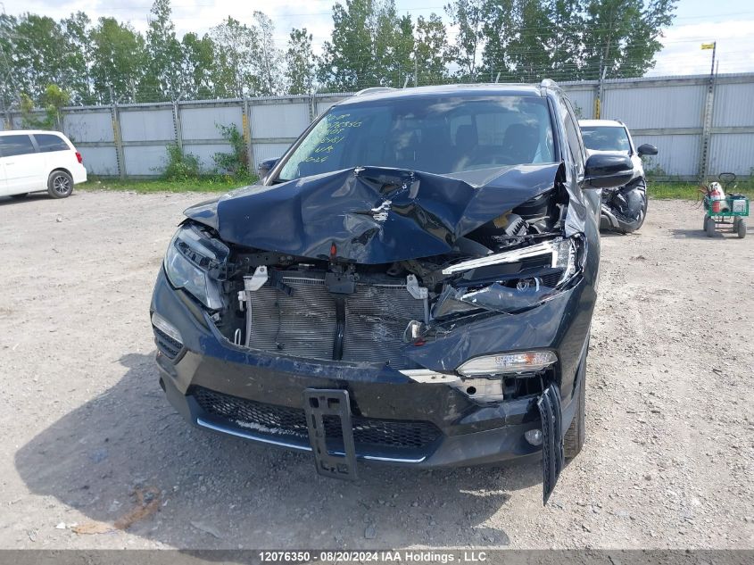 2017 Honda Pilot VIN: 5FNYF6H9XHB508481 Lot: 12076350