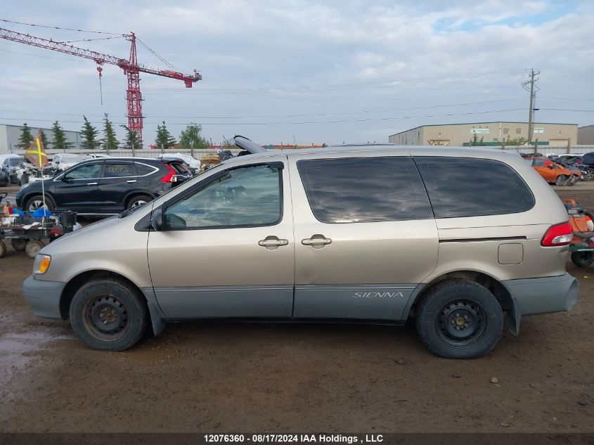 4T3ZF19C71U330496 2001 Toyota Sienna Ce