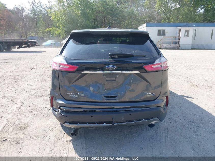2019 Ford Edge Sel VIN: 2FMPK4J97KBB57826 Lot: 12076363