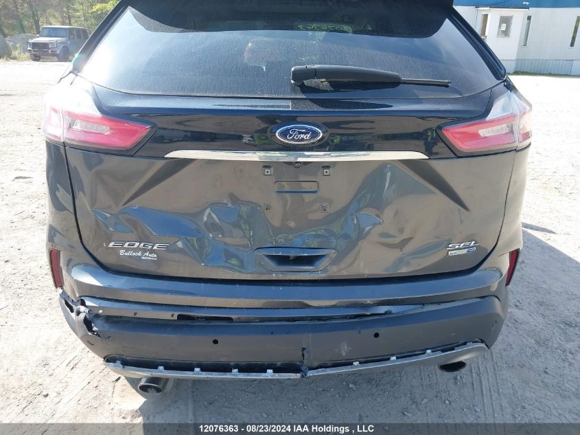 2019 Ford Edge Sel VIN: 2FMPK4J97KBB57826 Lot: 12076363
