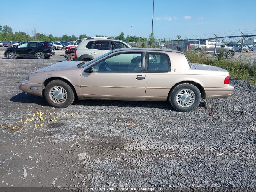 1992 Mercury Cougar Ls VIN: 1MEBM604XNH643319 Lot: 12076371