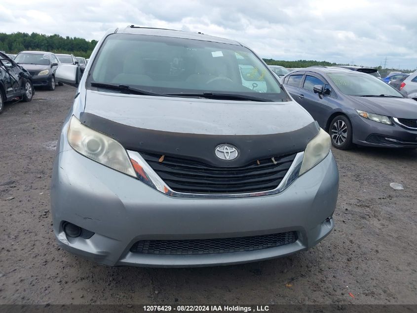 2011 Toyota Sienna Le 7 Passenger VIN: 5TDJK3DC8BS023367 Lot: 12076429