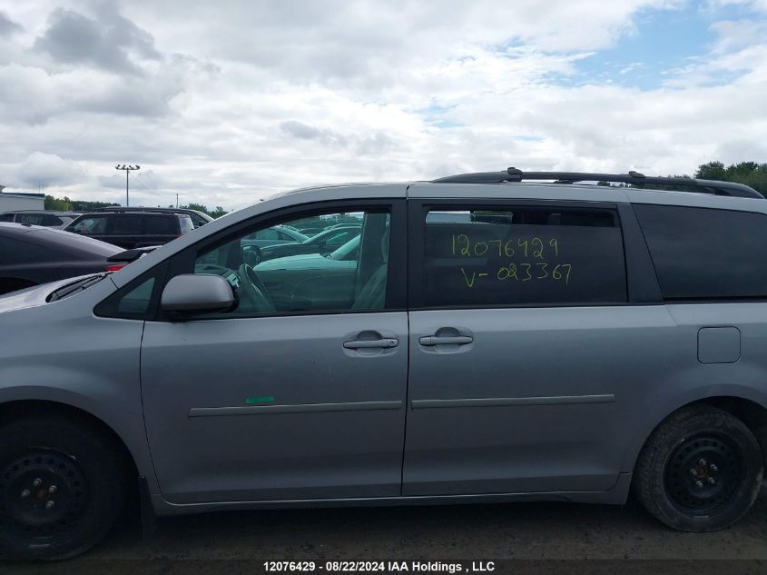 2011 Toyota Sienna Le 7 Passenger VIN: 5TDJK3DC8BS023367 Lot: 12076429