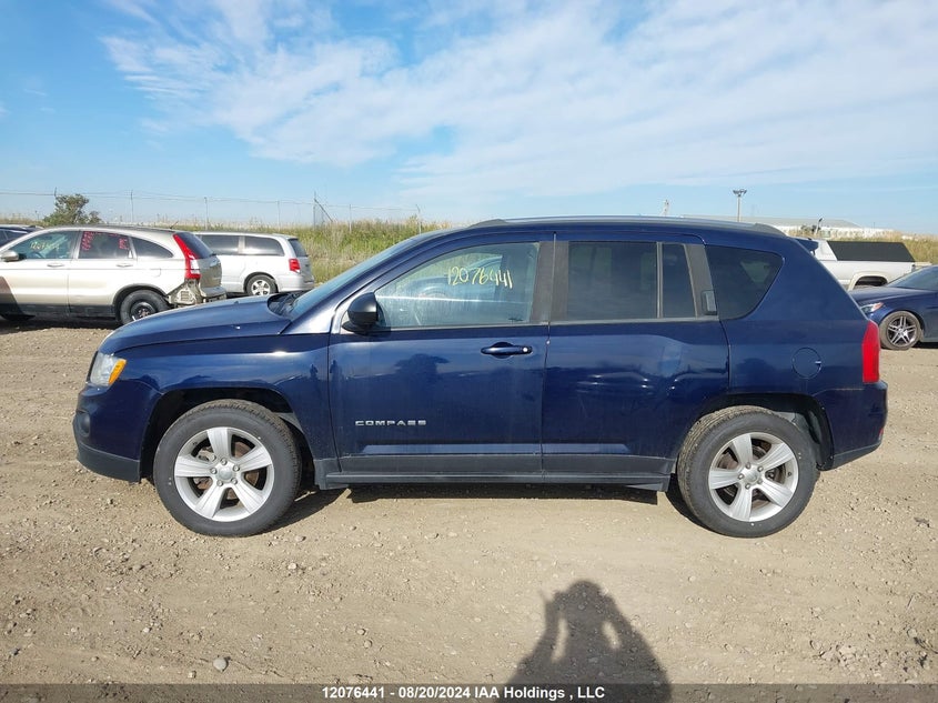 2013 Jeep Compass Sport/North VIN: 1C4NJDAB2DD259727 Lot: 12076441
