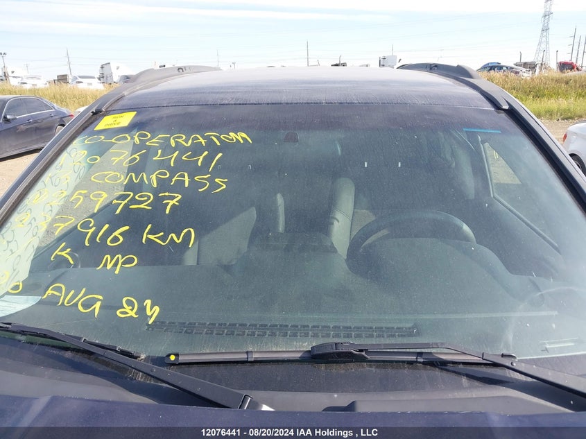 2013 Jeep Compass Sport/North VIN: 1C4NJDAB2DD259727 Lot: 12076441