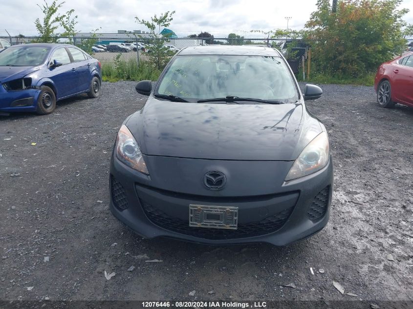 2013 Mazda Mazda3 VIN: JM1BL1L74D1827255 Lot: 12076446