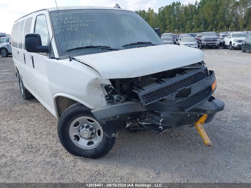 2021 Chevrolet Express VIN: 1GCWGAFP8M1255866 Lot: 12076451