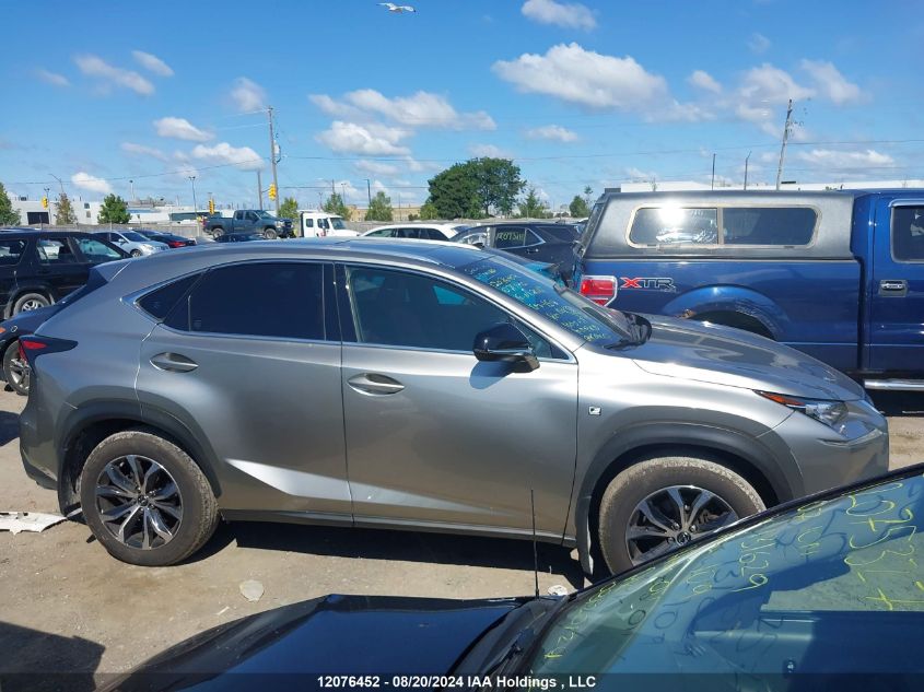 2016 Lexus Nx 200T/Base/F Sport VIN: JTJBARBZ4G2071140 Lot: 12076452