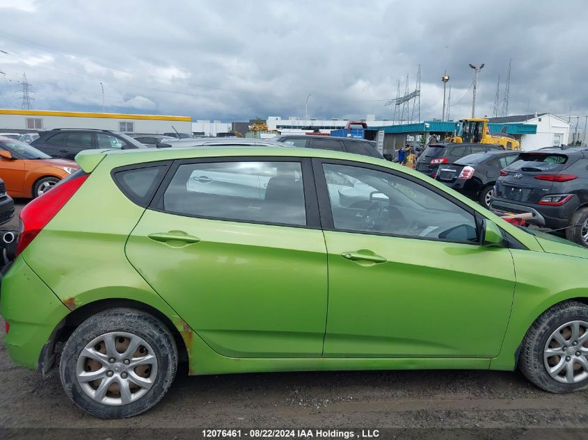 2013 Hyundai Accent Gls/Gs VIN: KMHCT5AE9DU069288 Lot: 12076461