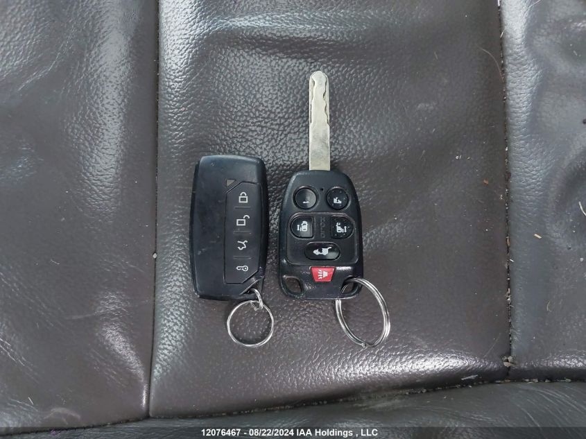 2012 Honda Odyssey Touring/Touring Elite VIN: 5FNRL5H93CB505244 Lot: 12076467