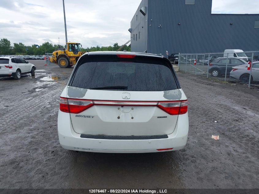 2012 Honda Odyssey Touring/Touring Elite VIN: 5FNRL5H93CB505244 Lot: 12076467