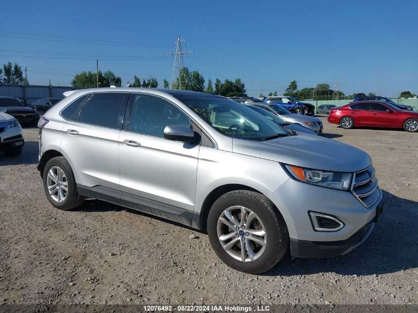 2016 Ford Edge Sel VIN: 2FMPK4J89GBB96576 Lot: 12076492