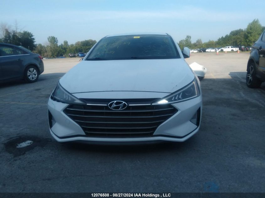 2019 Hyundai Elantra Preferred VIN: KMHD84LFXKU789587 Lot: 12076508