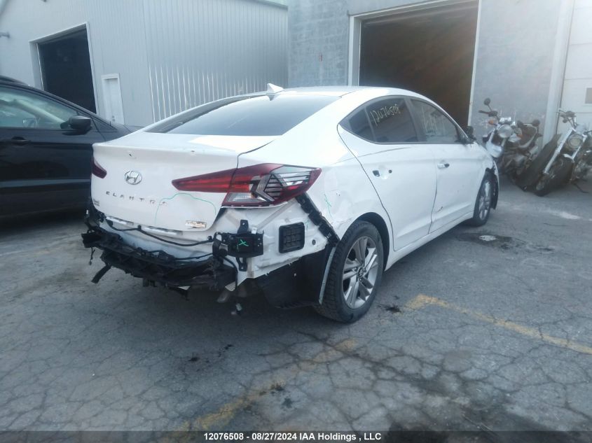 2019 Hyundai Elantra Preferred VIN: KMHD84LFXKU789587 Lot: 12076508