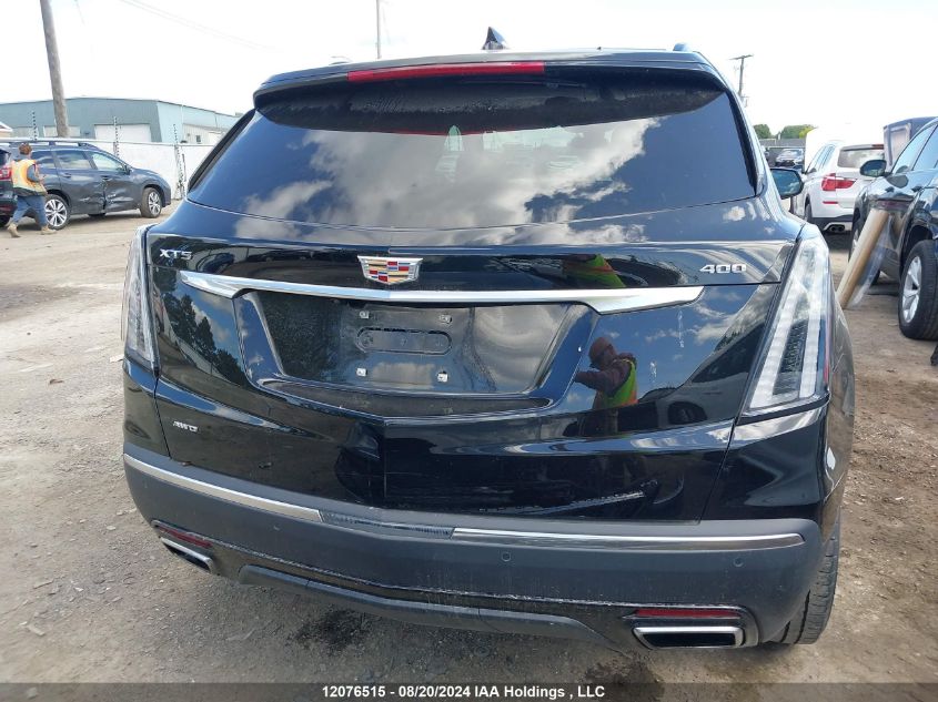 2022 Cadillac Xt5 Sport VIN: 1GYKNGRS7NZ162342 Lot: 12076515