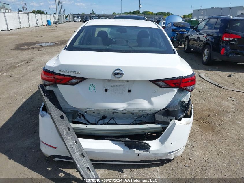 2022 Nissan Sentra VIN: 3N1AB8BV8NY247191 Lot: 12076518