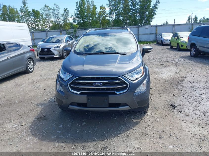 2020 Ford Ecosport Titanium VIN: MAJ6S3KL3LC355086 Lot: 12076556