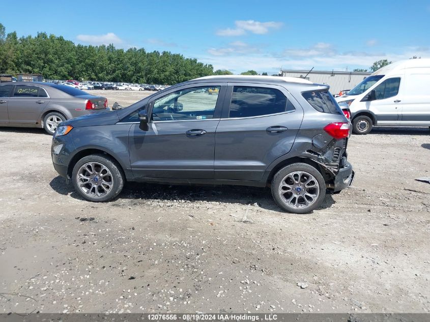 2020 Ford Ecosport Titanium VIN: MAJ6S3KL3LC355086 Lot: 12076556