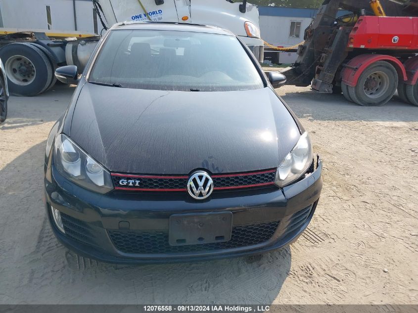 2011 Volkswagen Golf Gti VIN: WVWFV7AJ5BW289422 Lot: 12076558