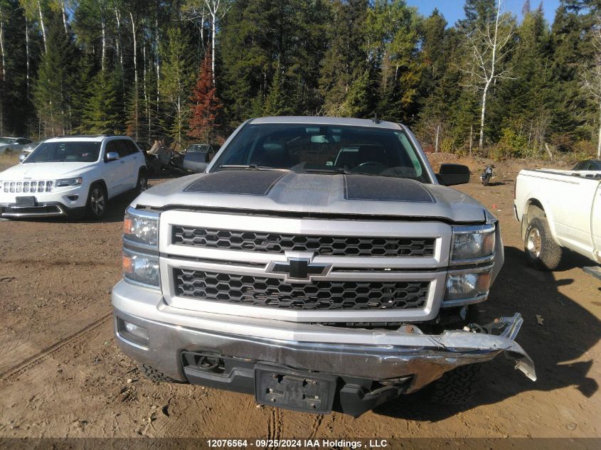 2015 Chevrolet Silverado K1500 Lt VIN: 1GCVKREC6FZ264609 Lot: 12076564