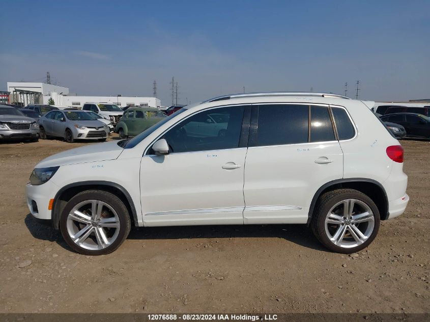 2016 Volkswagen Tiguan Comfort/High/R-Line/Sp Ed VIN: WVGJV7AX0GW066738 Lot: 12076588