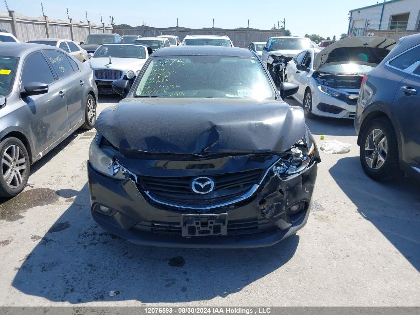 2014 Mazda Mazda6 VIN: JM1GJ1V51E1104553 Lot: 12076593