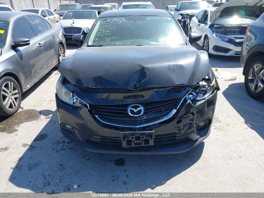 2014 Mazda Mazda6 VIN: JM1GJ1V51E1104553 Lot: 12076593