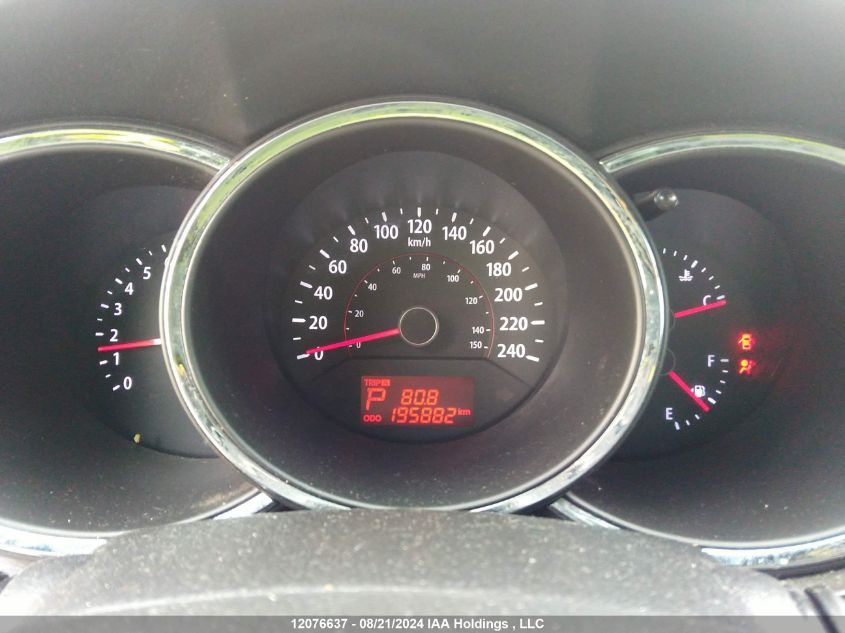 2012 Kia Sorento Lx VIN: 5XYKTDA25CG248105 Lot: 12076637