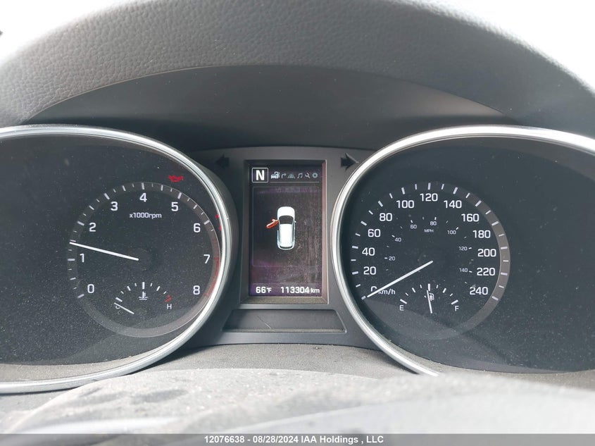 2017 Hyundai Santa Fe Sport 2.0T Ultimate VIN: 5XYZUDLA7HG397638 Lot: 12076638