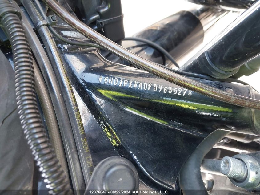 2015 Harley-Davidson Flhxse Cvo Street Glide VIN: 5HD1PXNA0FB963527 Lot: 12076647