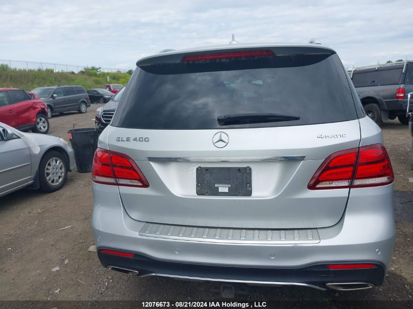 2017 Mercedes-Benz Gle 400 4Matic VIN: 4JGDA5GB8HA821142 Lot: 12076673