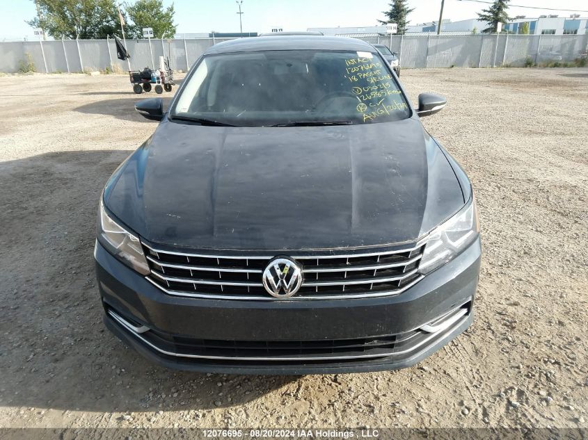 2018 Volkswagen Passat S/R-Line VIN: 1VWAA7A34JC030215 Lot: 12076695