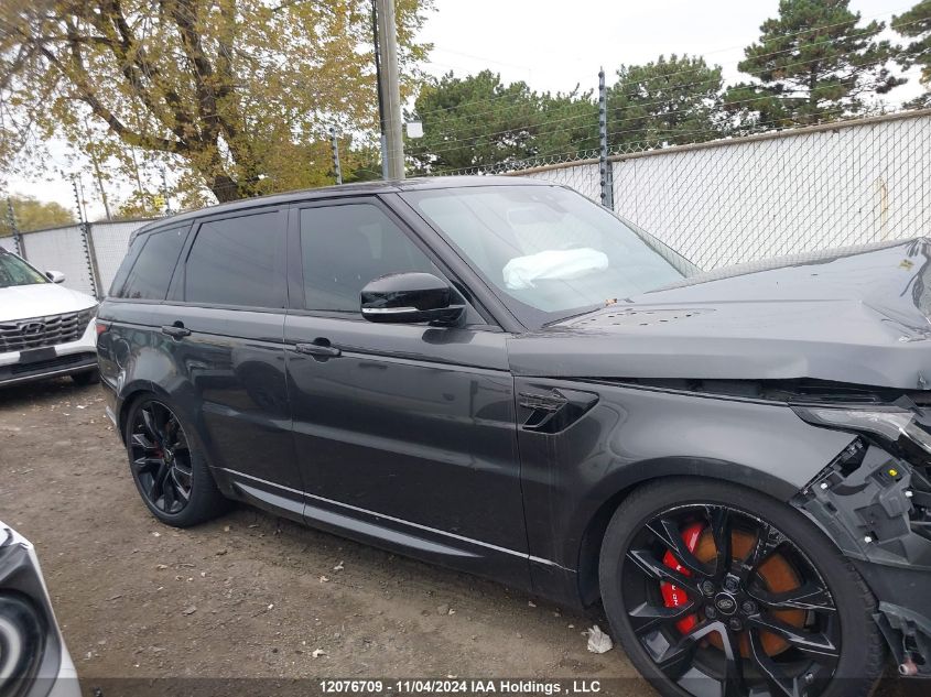 2021 Land Rover Range Rover Sport VIN: SALWS2RUXMA763870 Lot: 12076709