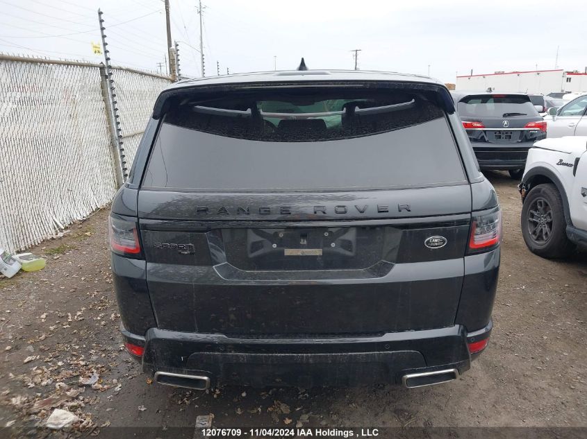 2021 Land Rover Range Rover Sport VIN: SALWS2RUXMA763870 Lot: 12076709