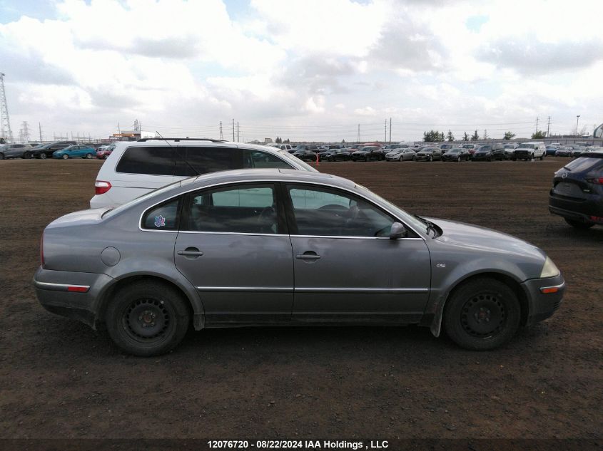 2003 Volkswagen Passat VIN: WVWPD63B03P112571 Lot: 12076720