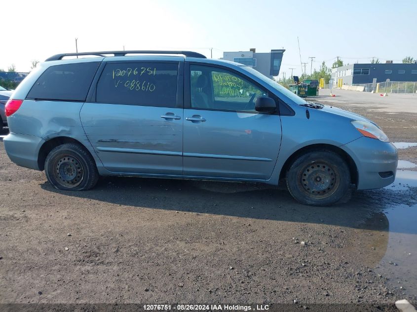 2007 Toyota Sienna Ce/Le VIN: 5TDZK23C07S088610 Lot: 12076751