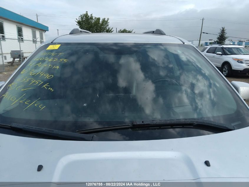 2011 GMC Acadia VIN: 1GKKVTED3BJ361490 Lot: 12076755