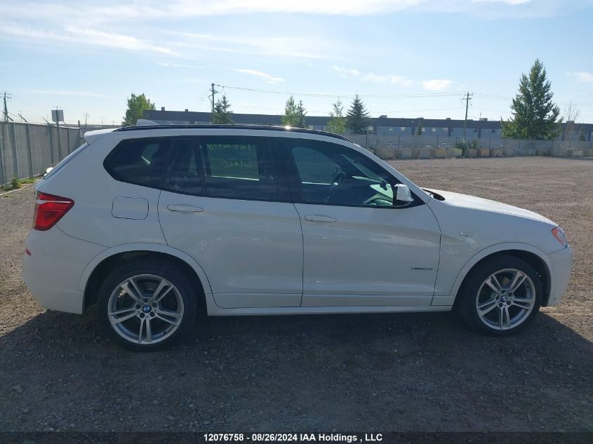 2014 BMW X3 xDrive28I VIN: 5UXWX9C54E0D19119 Lot: 12076758