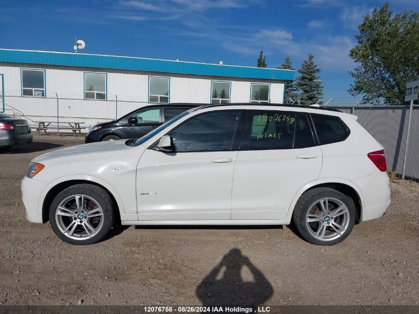 2014 BMW X3 xDrive28I VIN: 5UXWX9C54E0D19119 Lot: 12076758