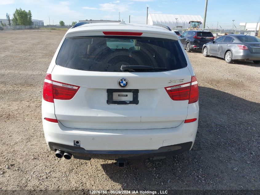 2014 BMW X3 xDrive28I VIN: 5UXWX9C54E0D19119 Lot: 12076758