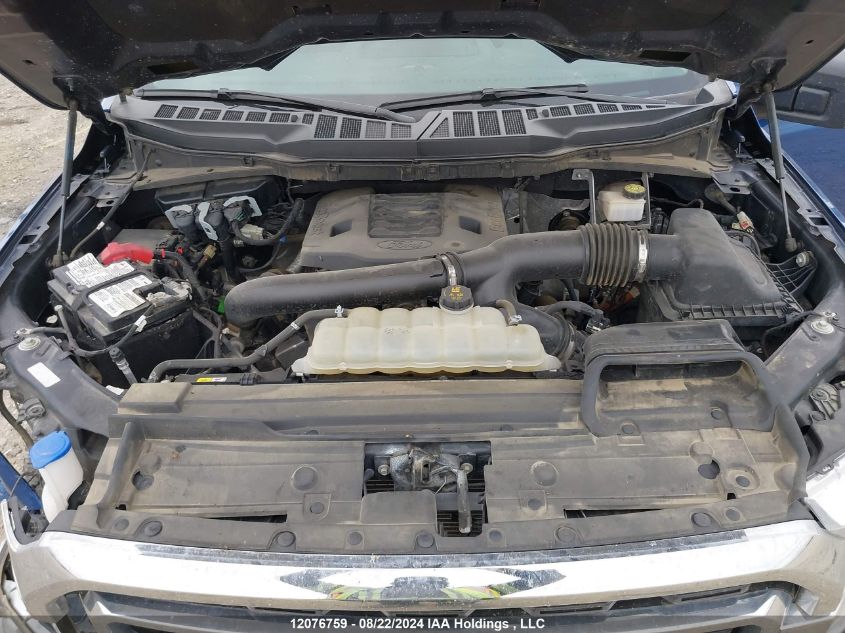 2022 Ford F150 Supercrew VIN: 1FTFW1E87NFA82570 Lot: 12076759