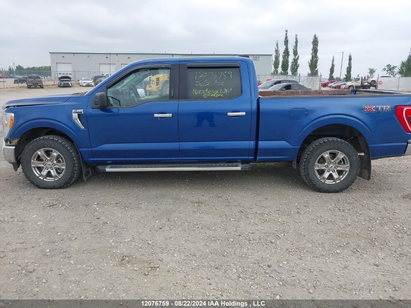 2022 Ford F150 Supercrew VIN: 1FTFW1E87NFA82570 Lot: 12076759