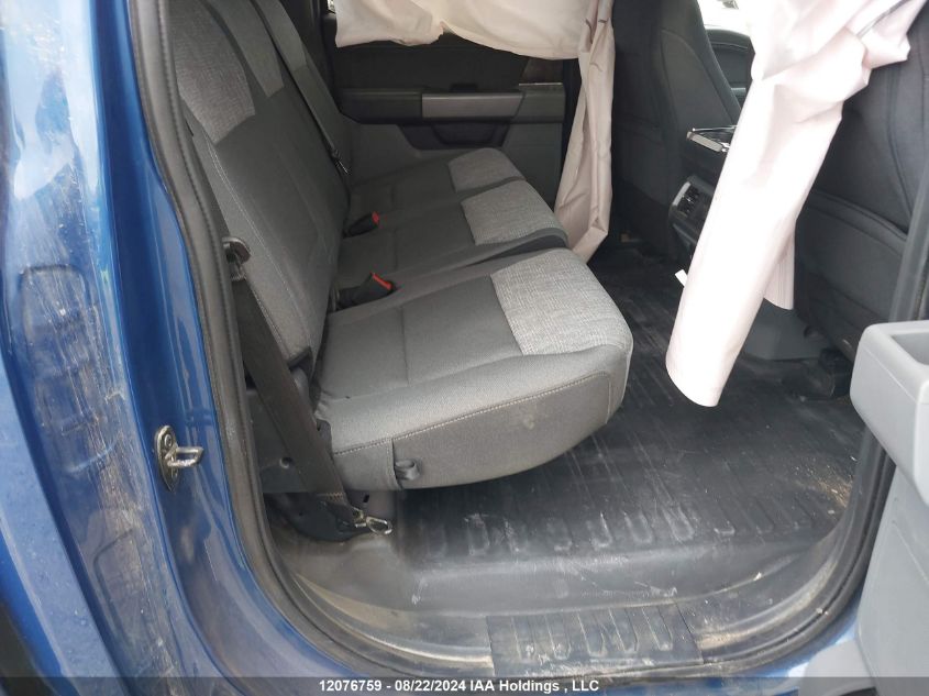 2022 Ford F150 Supercrew VIN: 1FTFW1E87NFA82570 Lot: 12076759