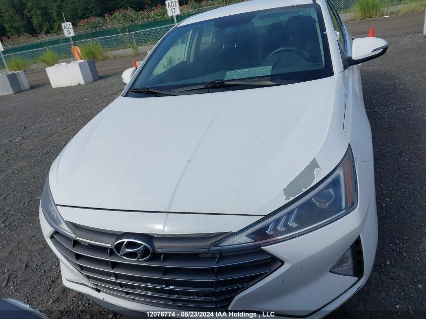 2019 Hyundai Elantra VIN: KMHD84LF3KU790497 Lot: 12076774