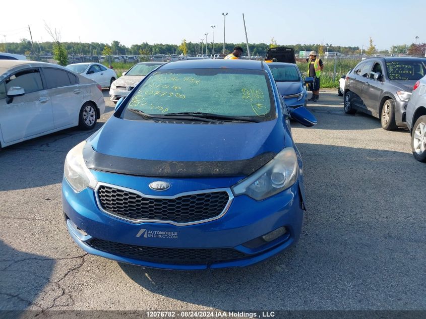 KNAFX4A66E5077320 2014 Kia Forte