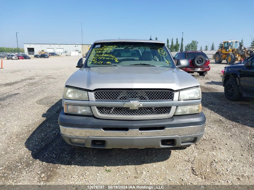 2004 Chevrolet Silverado K1500 VIN: 2GCEK13T641318307 Lot: 12076787