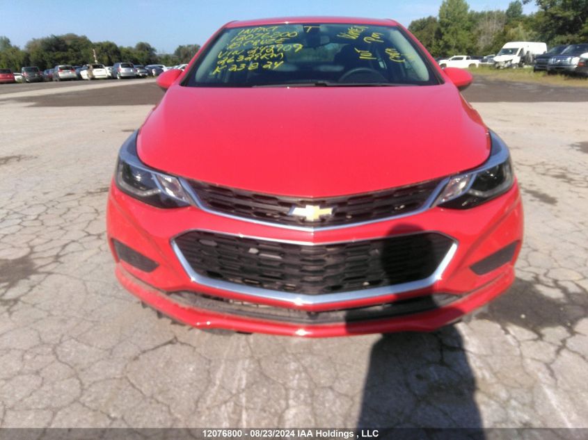 2018 Chevrolet Cruze VIN: 1G1BE5SM0J7242909 Lot: 12076800