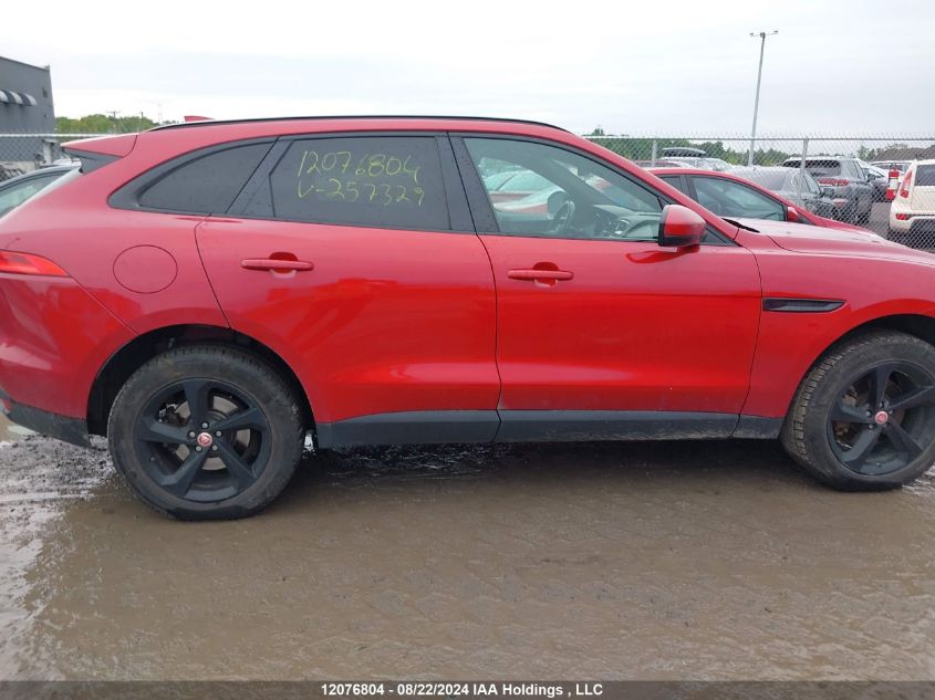 2018 Jaguar F-Pace VIN: SADCJ2FN6JA257379 Lot: 12076804