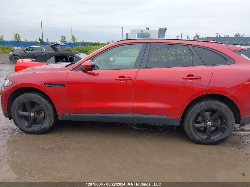 2018 Jaguar F-Pace VIN: SADCJ2FN6JA257379 Lot: 12076804